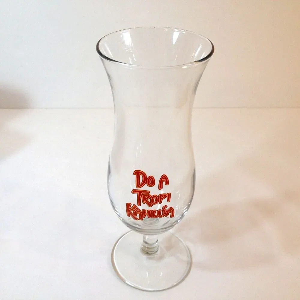 Vintage Kahlua Do A Tropi Kahlua Hurricane Glasses